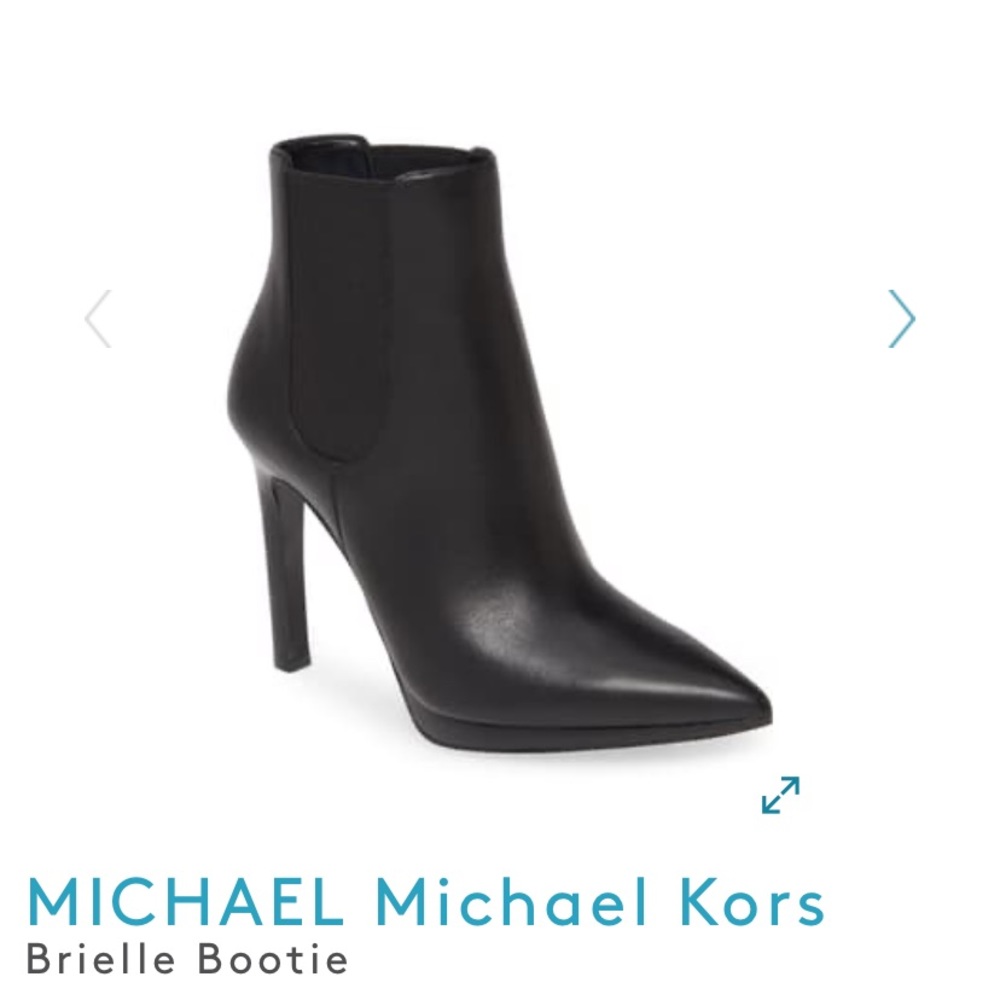 MK Brielle leather bootie
